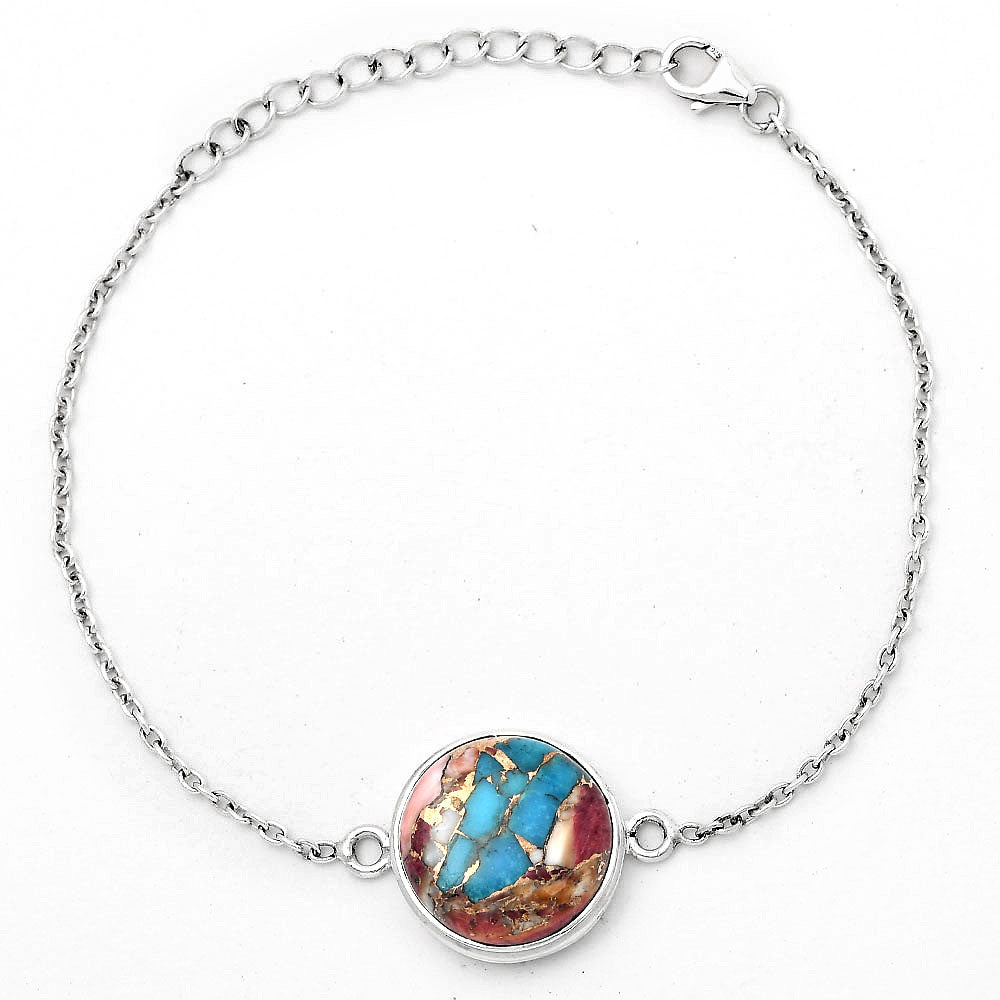 Multi Copper Turquoise - Arizona Bracelet B-1023 SDB3093