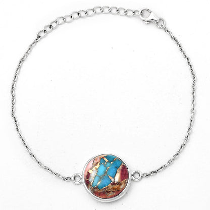 Multi Copper Turquoise - Arizona Bracelet B-1023 SDB3093
