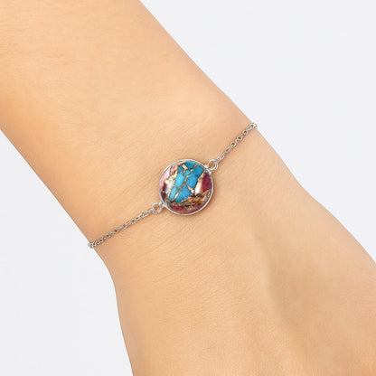 Multi Copper Turquoise - Arizona Bracelet B-1023 SDB3093
