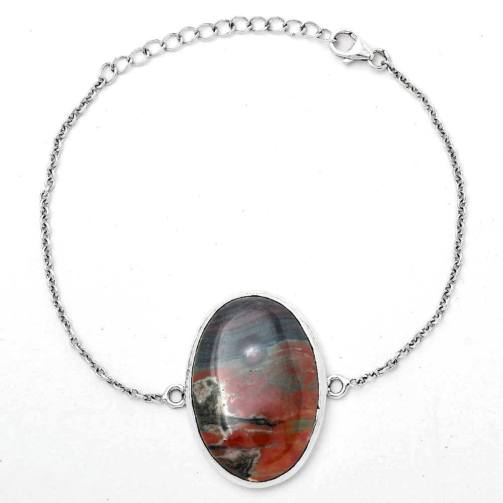 Natural Blood Stone - India Bracelet B-1023 SDB3141