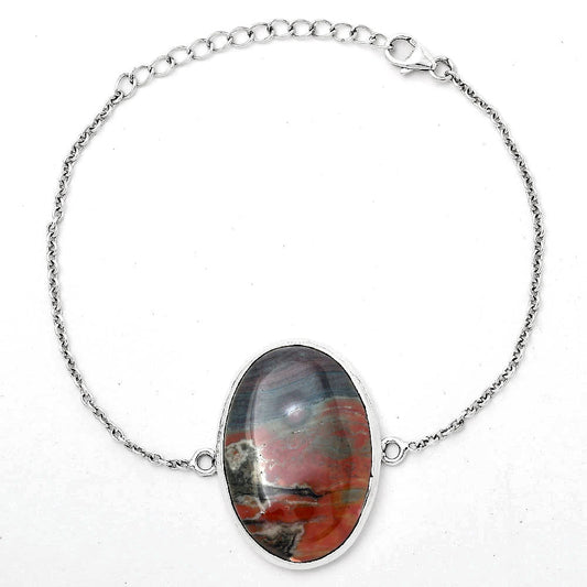 Natural Blood Stone - India Bracelet B-1023 SDB3141