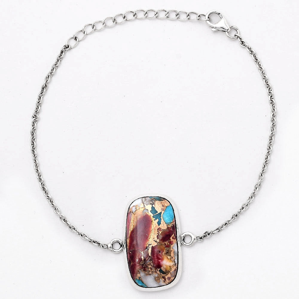 Multi Copper Turquoise - Arizona Bracelet B-1023 SDB3143