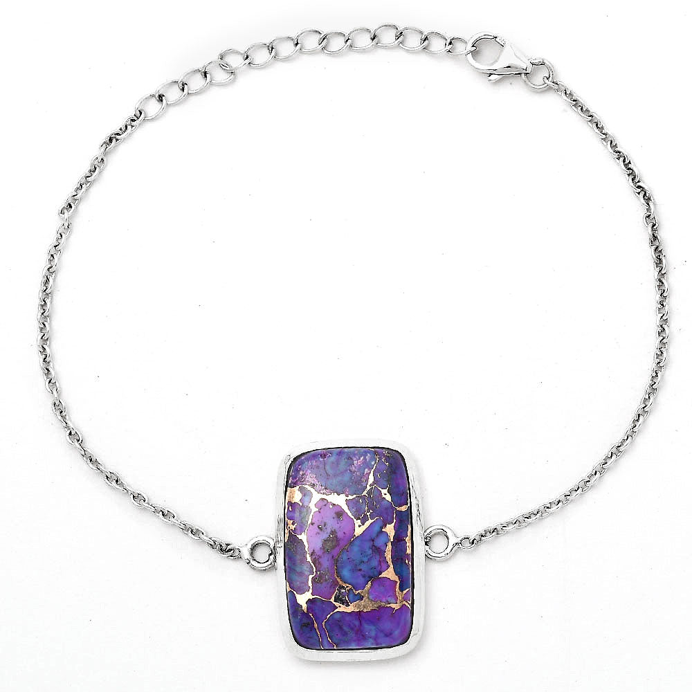 Copper Purple Turquoise - Arizona Bracelet B-1023 SDB3147