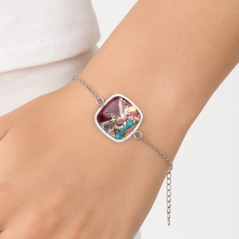 Multi Copper Turquoise - Arizona Bracelet B-1023 SDB3160