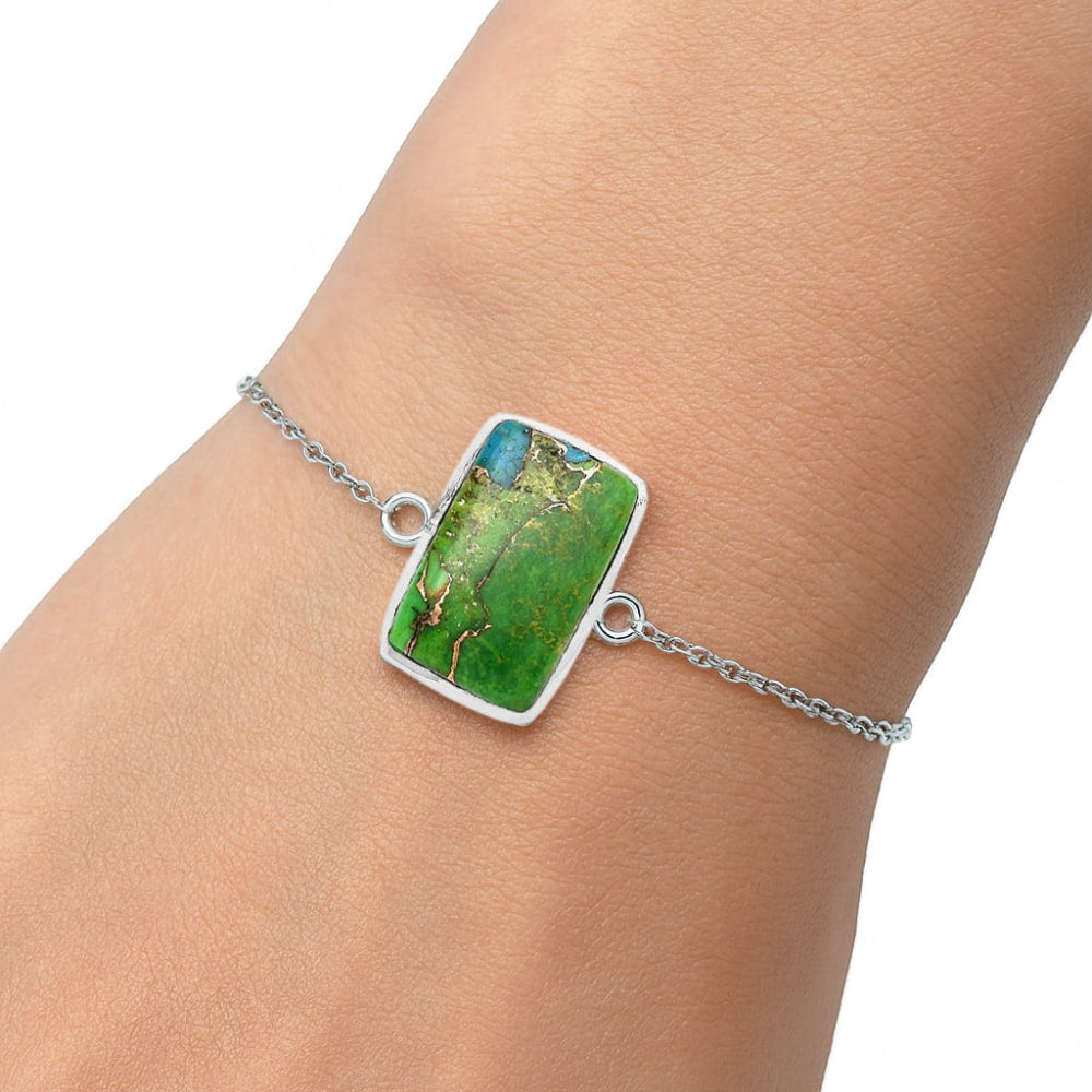 Copper Green Turquoise - Arizona Bracelet B-1023 SDB3213