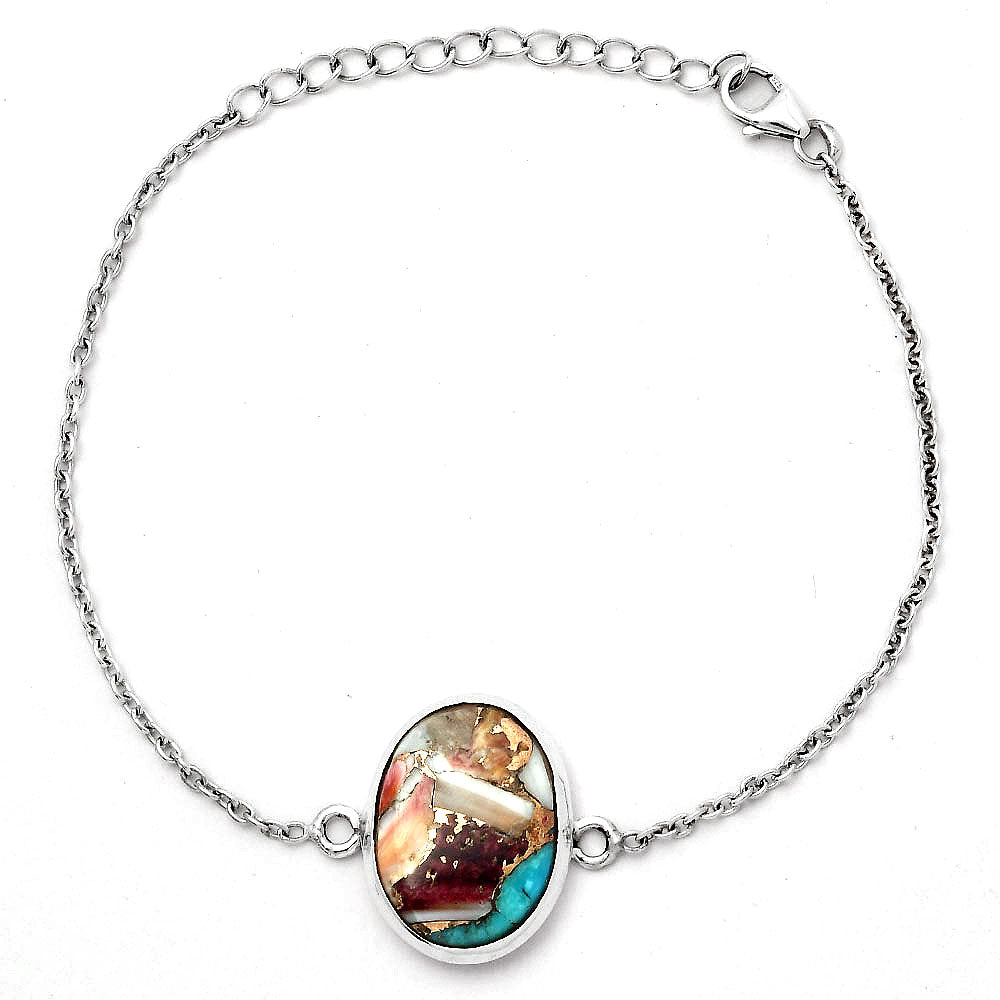 Multi Copper Turquoise - Arizona Bracelet B-1023 SDB3387