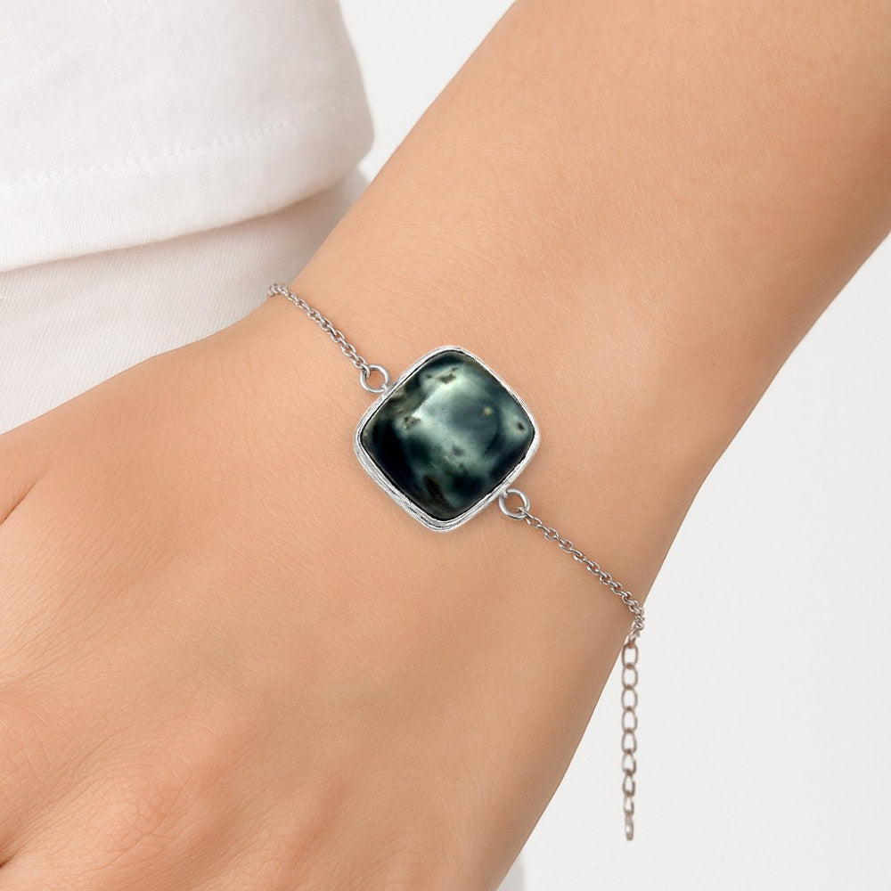 Natural Ocean Jasper - Madagascar Bracelet B-1023 SDB3391