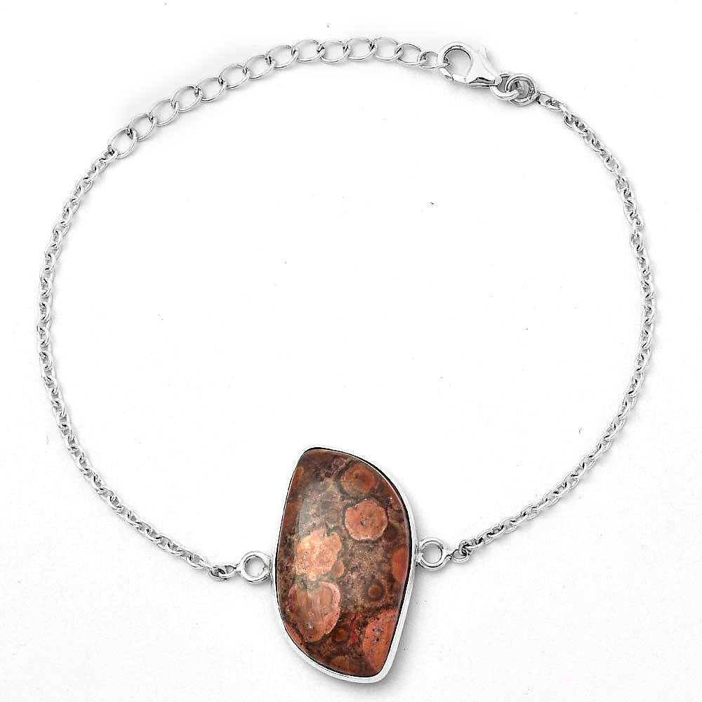 Natural Poppy Jasper Bracelet B-1023 SDB3439