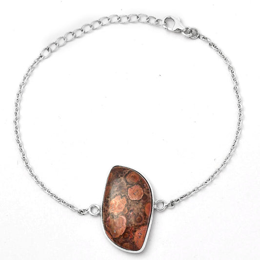 Natural Poppy Jasper Bracelet B-1023 SDB3439