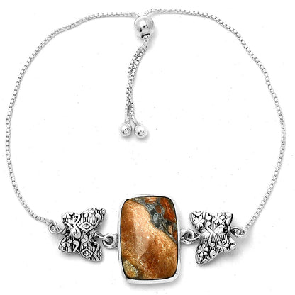 Adjustable - Tabu Jasper Slider Bracelet B-1029 SDB4052