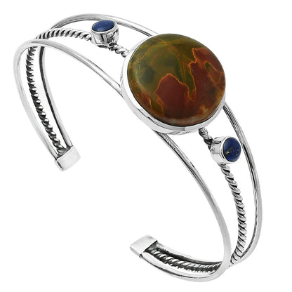 Natural Cherry Creek Cuff Bangle Bracelet B-1011 SDB4329