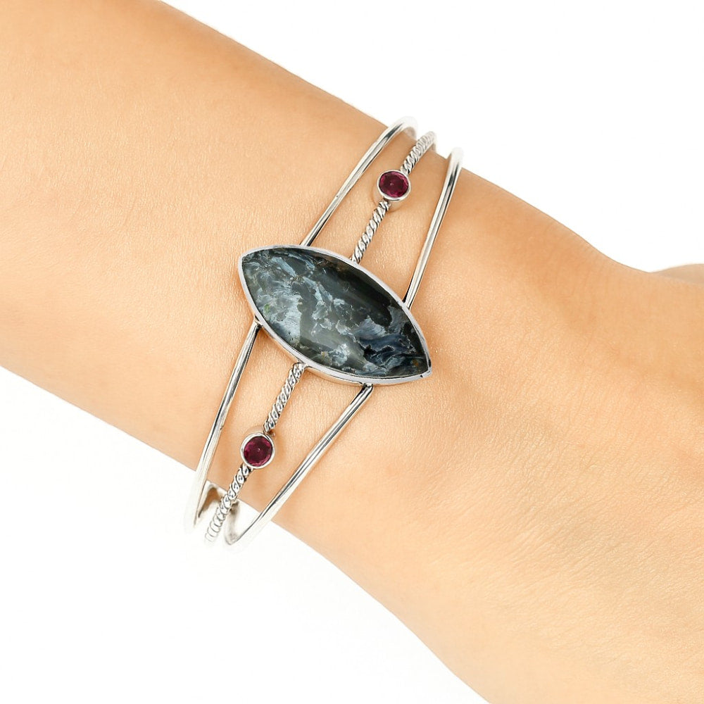 Pietersite - Namibia Cuff Bangle Bracelet B-1011 SDB4330