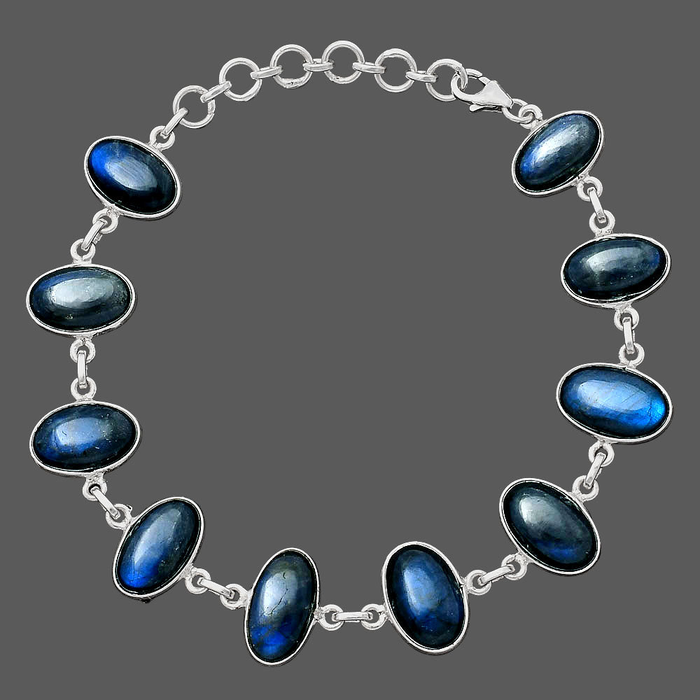 Blue Fire Labradorite - Madagascar Bracelet B-1001 SDB4661
