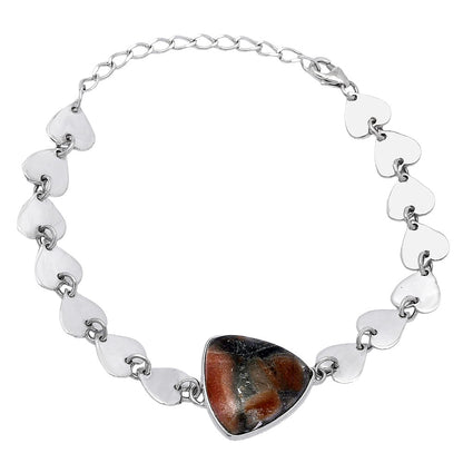 Heart - Natural Tabu Jasper Bracelet B-1044 SDB4713