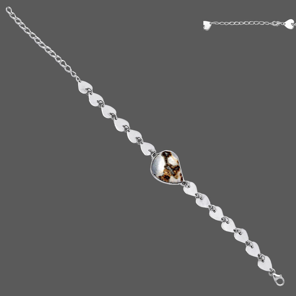 Heart - Maligano Jasper - Indonesia Bracelet B-1044 SDB4729