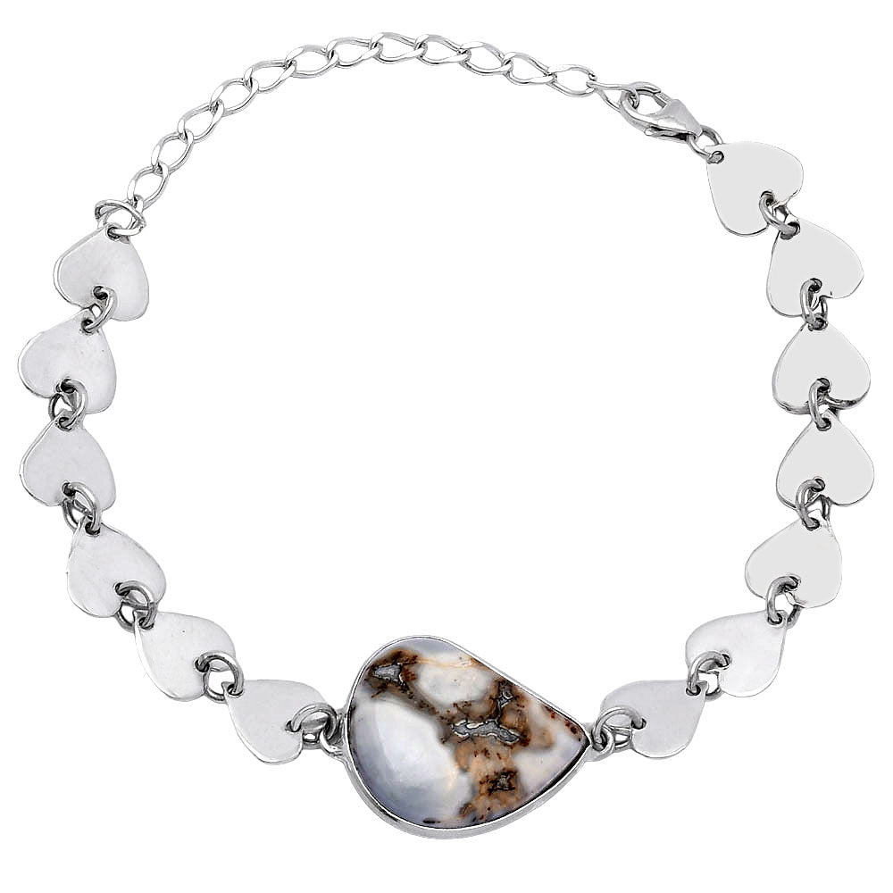 Heart - Maligano Jasper - Indonesia Bracelet B-1044 SDB4729