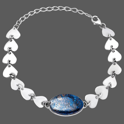 Heart - Natural Shattuckite - USA Bracelet B-1044 SDB4736