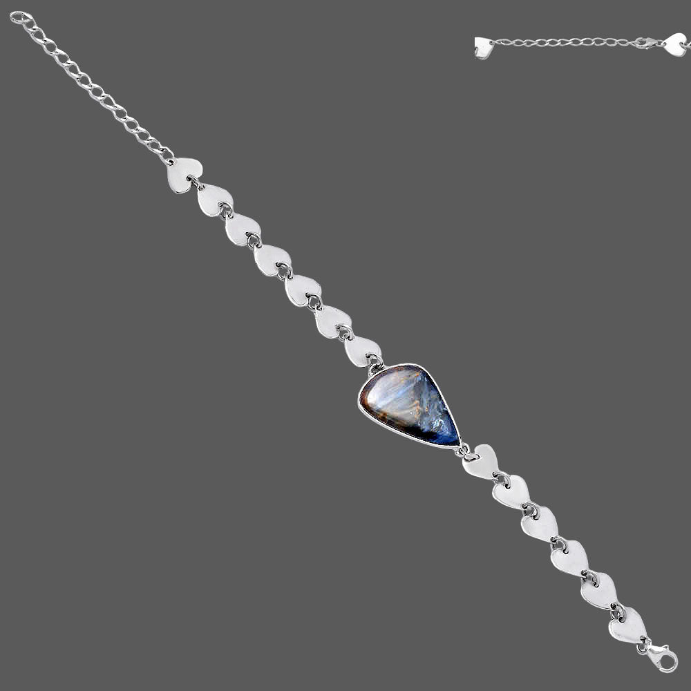 Heart - Natural Pietersite - Namibia Bracelet B-1044 SDB4739