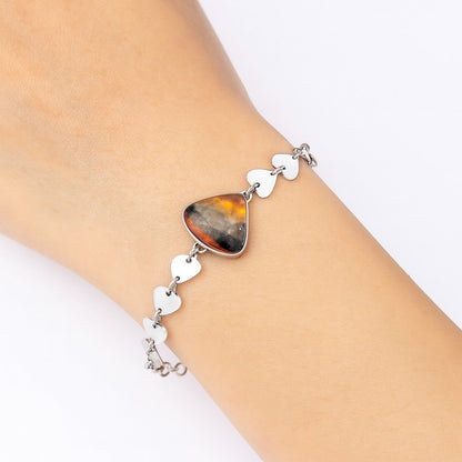 Heart - Indonesian Bumble Bee Bracelet B-1044 SDB4740