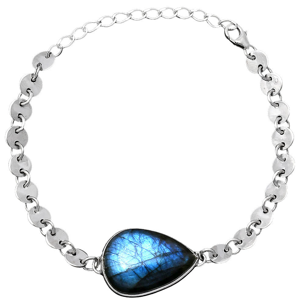 Blue Labradorite - Madagascar Bracelet B-1044 SDB4795