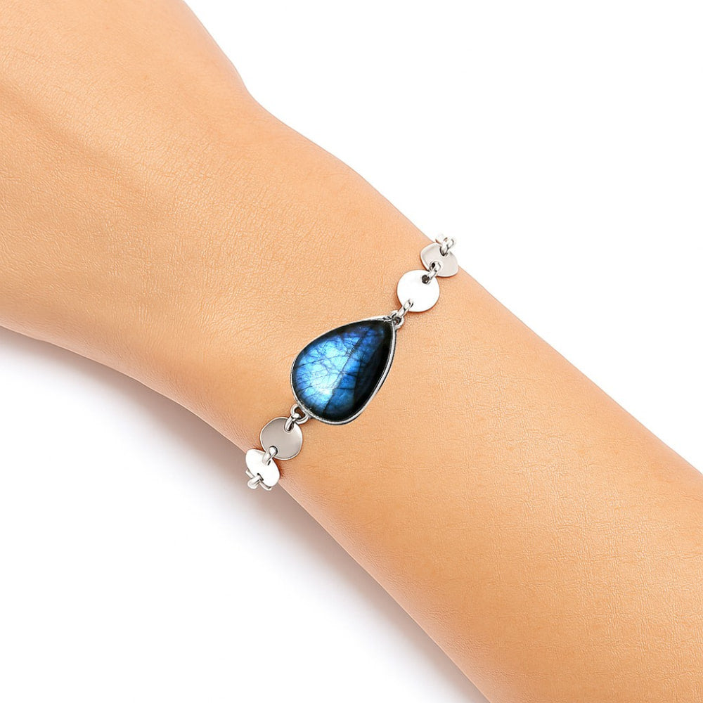 Blue Labradorite - Madagascar Bracelet B-1044 SDB4795