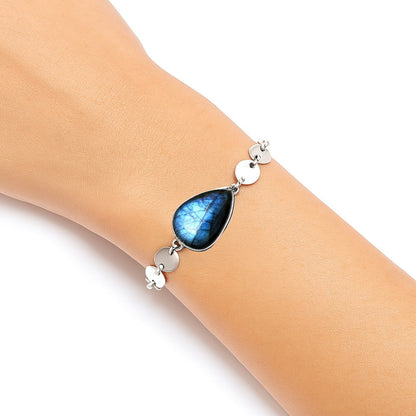 Blue Labradorite - Madagascar Bracelet B-1044 SDB4795