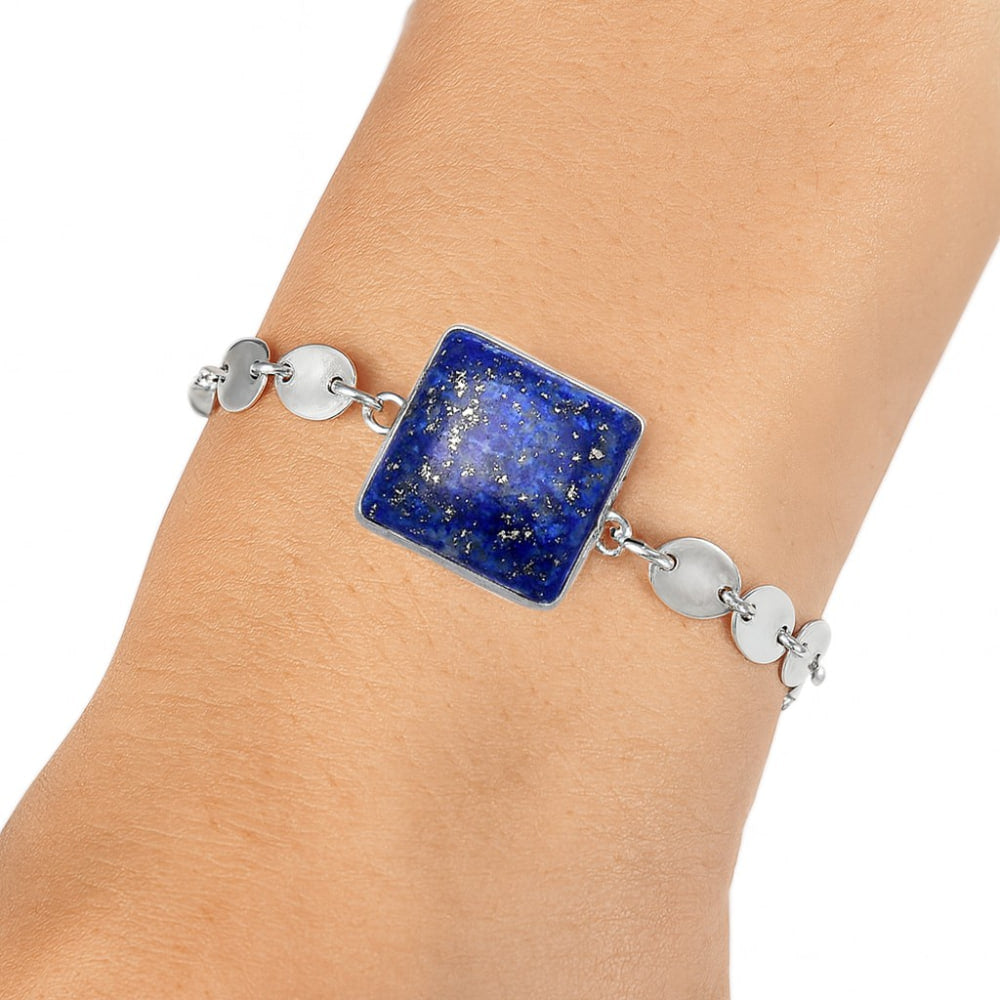 Natural Lapis Lazuli - Afghanistan Bracelet B-1044 SDB4810