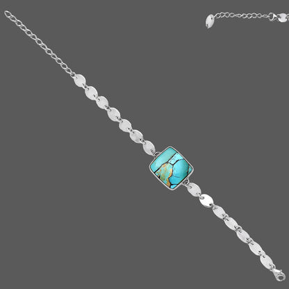 Lucky Charm Tibetan Turquoise Bracelet B-1044 SDB4817