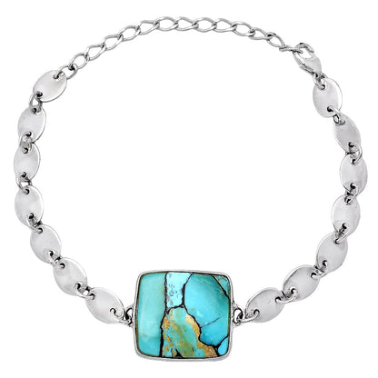 Lucky Charm Tibetan Turquoise Bracelet B-1044 SDB4817