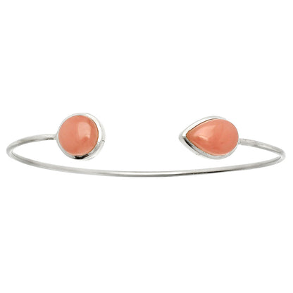 Guava Quartz - Brazil Cuff Bangle Bracelet B-1004 SDB4956