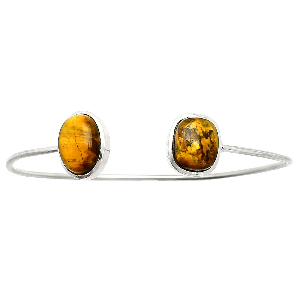 Natural Nellite Cuff Bangle Bracelet B-1004 SDB4982