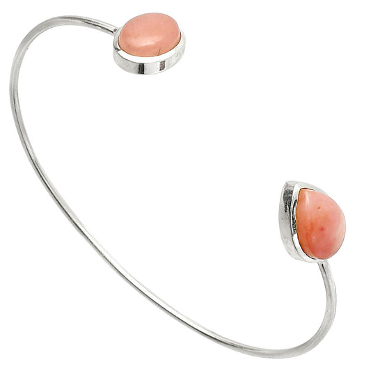 Guava Quartz - Brazil Cuff Bangle Bracelet B-1004 SDB5019