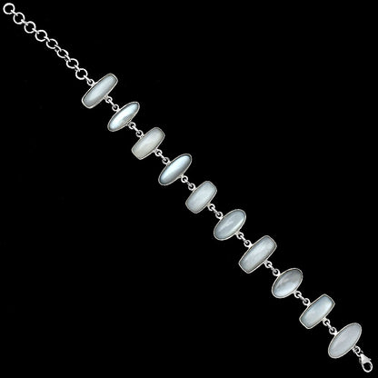 Natural Srilankan Moonstone Bracelet B-1001 SDB5175