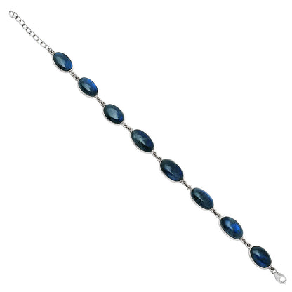 Blue Fire Labradorite - Madagascar Bracelet B-1001 SDB5227