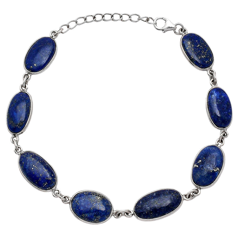 Natural Lapis Lazuli - Afghanistan Bracelet B-1001 SDB5255