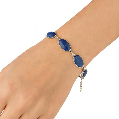 Natural Lapis Lazuli - Afghanistan Bracelet B-1001 SDB5255