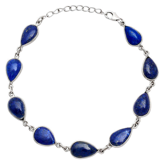 Natural Lapis Lazuli - Afghanistan Bracelet B-1001 SDB5256