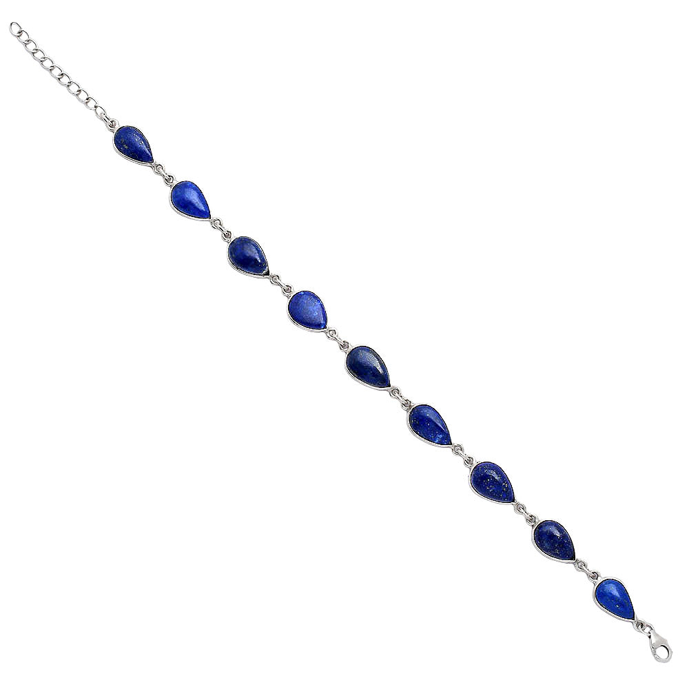 Natural Lapis Lazuli - Afghanistan Bracelet B-1001 SDB5256