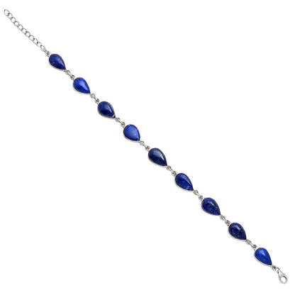 Natural Lapis Lazuli - Afghanistan Bracelet B-1001 SDB5256