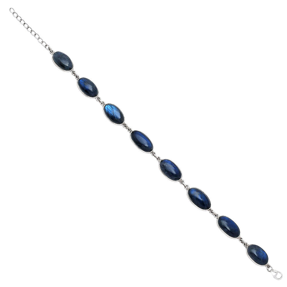 Blue Fire Labradorite - Madagascar Bracelet B-1001 SDB5273