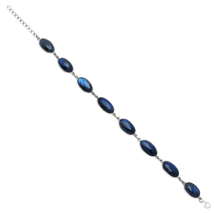 Blue Fire Labradorite - Madagascar Bracelet B-1001 SDB5273