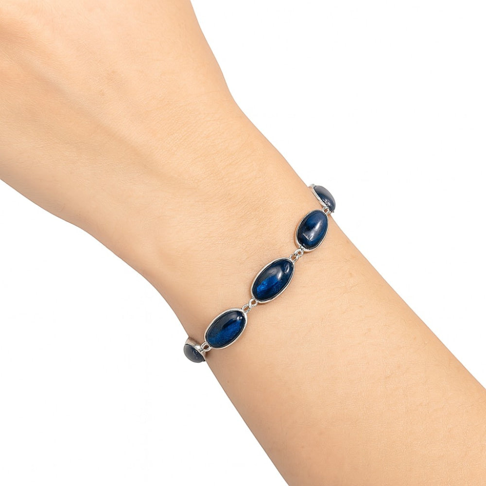 Blue Fire Labradorite - Madagascar Bracelet B-1001 SDB5273