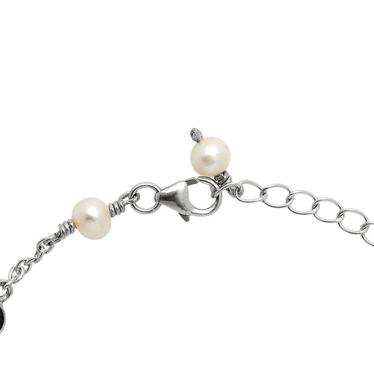 Natural Fresh Water Pearl and Amethyst Bracelet B-1048 SDB5343