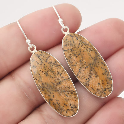 Natural Amethyst Sage Agate - Nevada Earrings E-1001 SDE50343