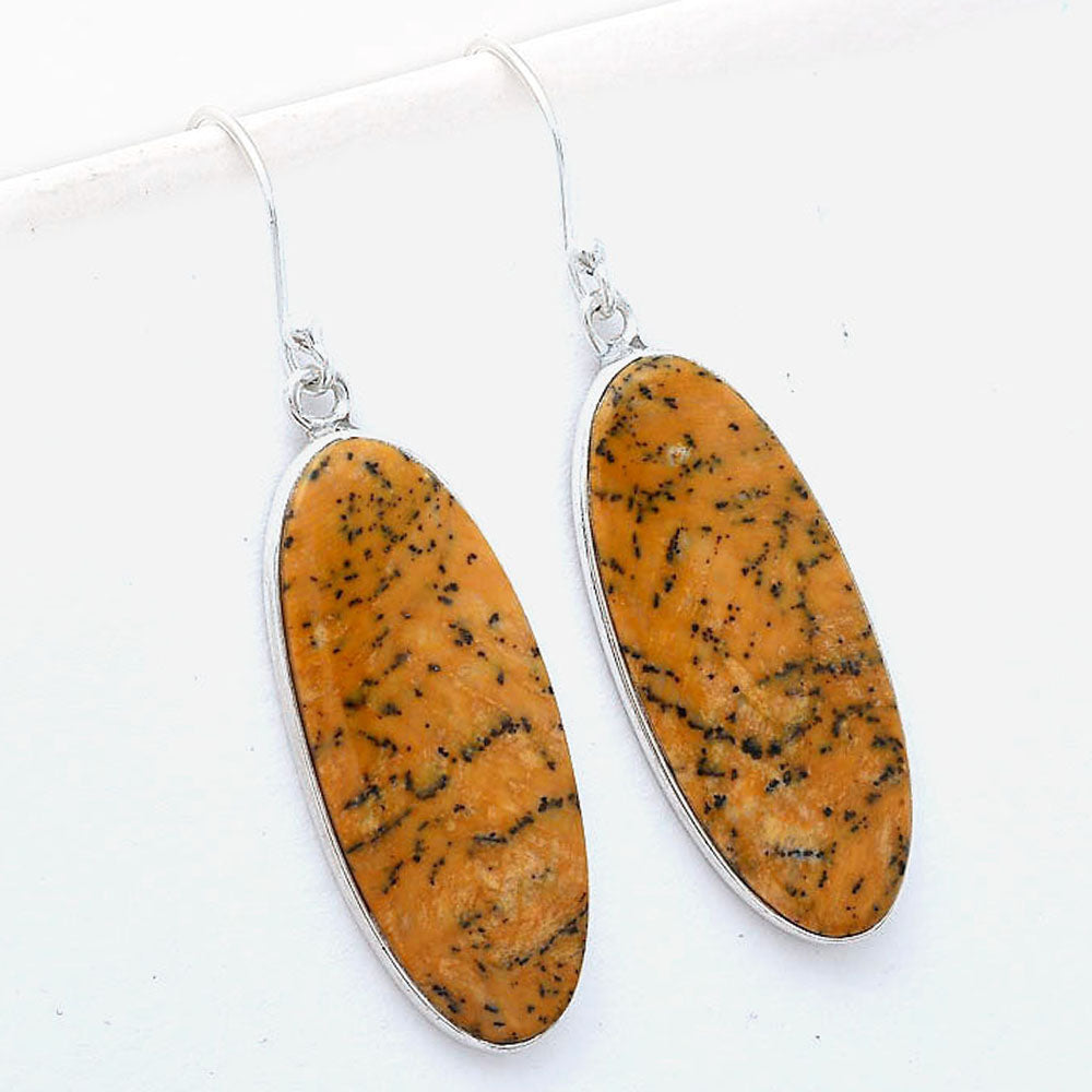 Natural Amethyst Sage Agate - Nevada Earrings E-1001 SDE50490