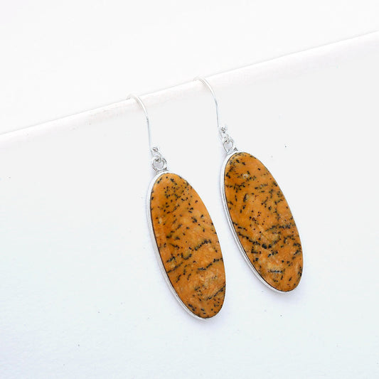 Natural Amethyst Sage Agate - Nevada Earrings E-1001 SDE50490