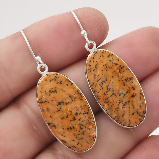 Natural Amethyst Sage Agate - Nevada Earrings E-1001 SDE50511