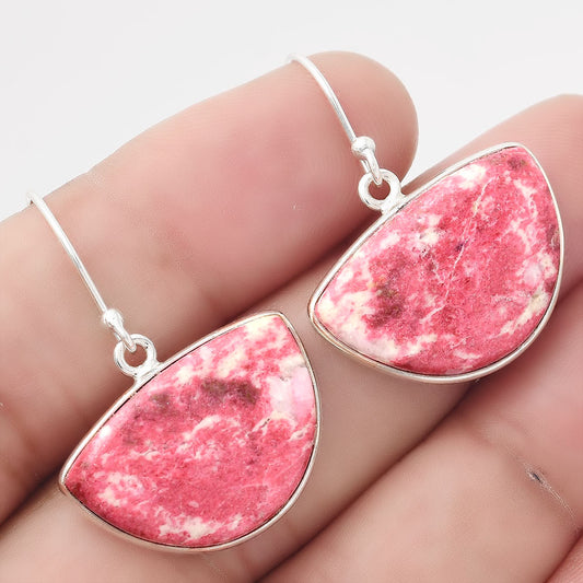 Natural Pink Thulite - Norway Earrings E-1001 SDE50558