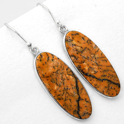 Natural Amethyst Sage Agate - Nevada Earrings E-1001 SDE50592