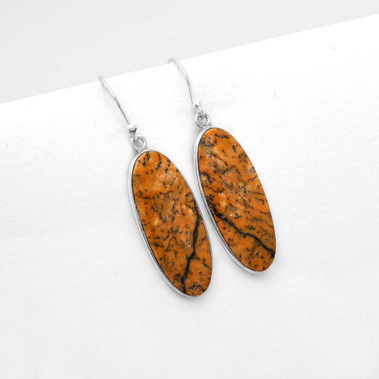 Natural Amethyst Sage Agate - Nevada Earrings E-1001 SDE50592